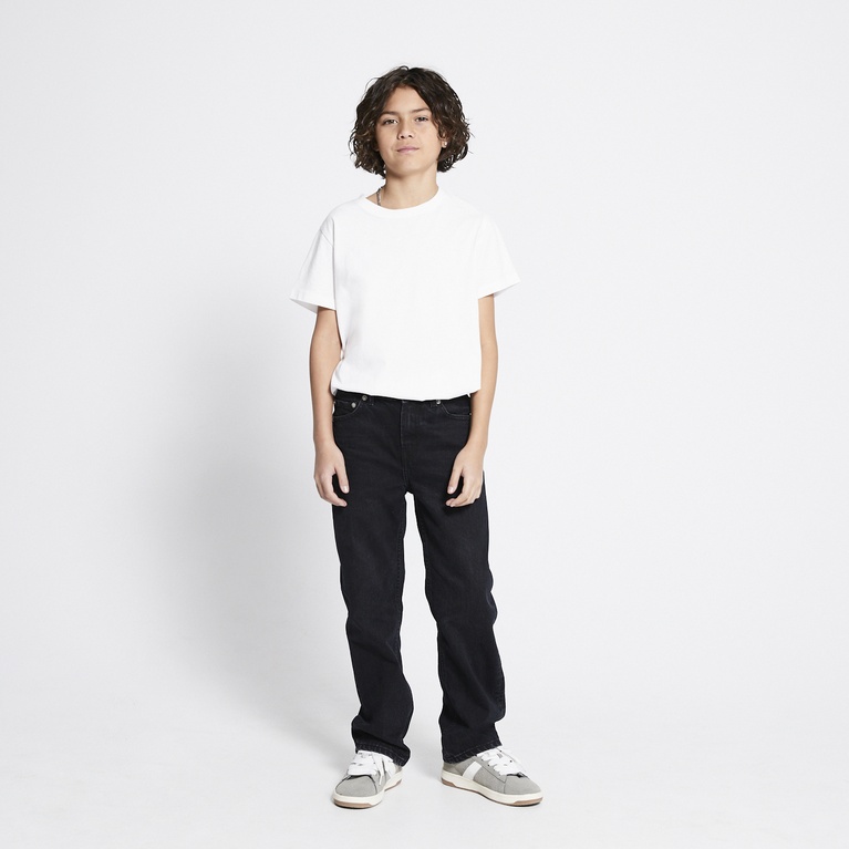Relaxed straight jeans "Seattle star" Black Used
